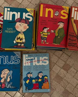 Rivista Linus  43 numeri anni 84/89