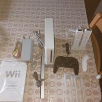 Nintendo wii con giochi e accessori 