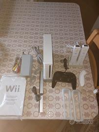 Nintendo wii con giochi e accessori 