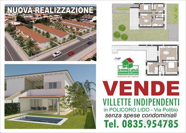 Villette e Appezzamenti a schiera  (Policoro  lido
