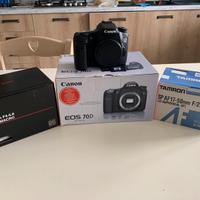 Canon 70D + obiettivi
