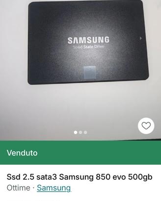 Ssd Sata III 2,5” 500 gb