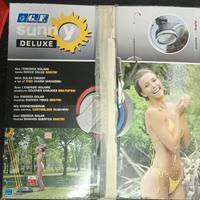 Doccia da giardino con acqua calda solare