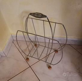 Porta riviste o Porta dischi in vinile - Vintage