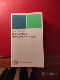 libro  Paul  Ginsborg "storia d Italia......"
