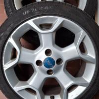 2 cerchi lega originali Ford Ka con 2 gomme
