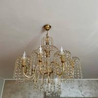 Lampadario classico con cristalli