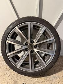 Cerchio in lega diamantato/grigio daytona 17