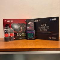 Bundle pc gaming: i5 8600k, 16 gb ram ddr4, z370..