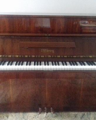 Pianoforte a muro Offberg mogano chiaro