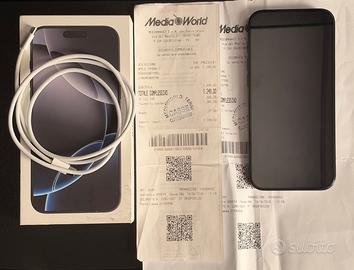 iPhone 16 Pro Max Black 256 Giga
