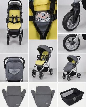 Passeggino Trio Prampol Gazelle