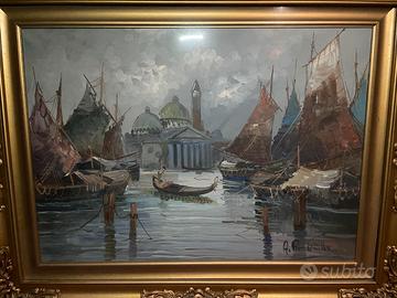 Dipinto "RONDINELLA" olio su tela