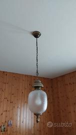 Lampadario Luigi Caccia Dominioni vetro murano