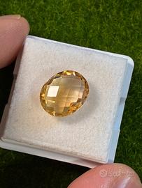 Citrino giallo 4.50 ct taglio Ovale Naturale