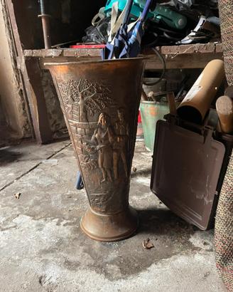 Porta ombrelli in rame