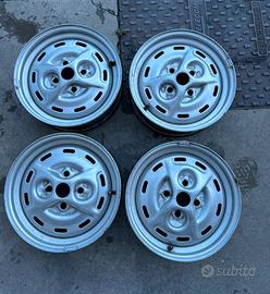 Cerchi ORIGINALI Fergat 4,50 x 13 pollici Fiat 127