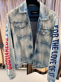 Giubbotto denim dsquared