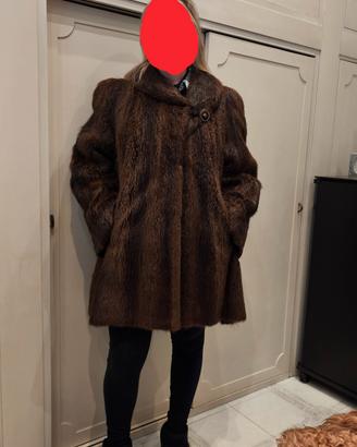 Pelliccia castoro anni 70 made in Italy