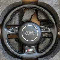 Audi A6 C7 S-Line Volante In Pelle Nera air-bag