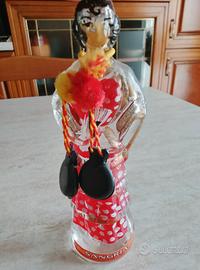 bottiglietta a forma di ballerina spagnola