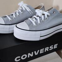 Scarpe Converse All Star grigio nuove misura 39