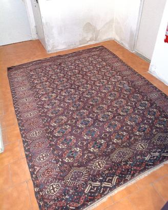  antico tappeto turcomanno tekke
