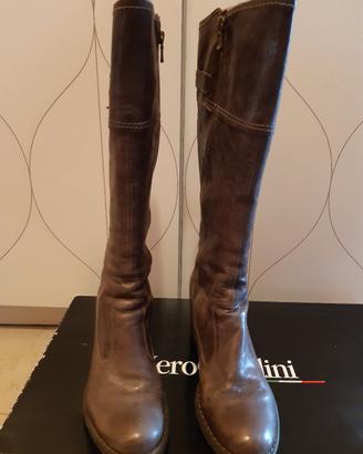 Stivali Nero Giardini marroni