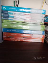 Raccolta libri scuole medie PREZZI IN DESCRIZIONE 