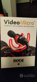 microfono rode mai usato 