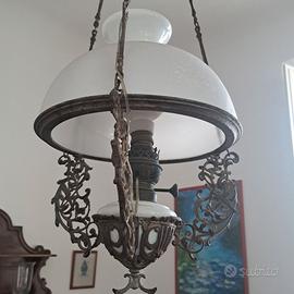 Lampada da soffitto primi 900 in vetro opalino
