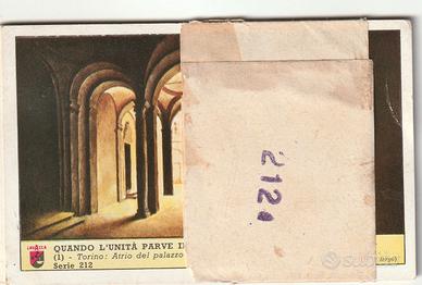 FIGURINE CAFFE' LAVAZZA ITALIA 61 SERIE 212