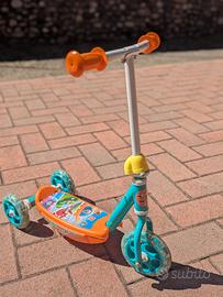 Monopattino 3 ruote top wing bambino/a da 2 anni i