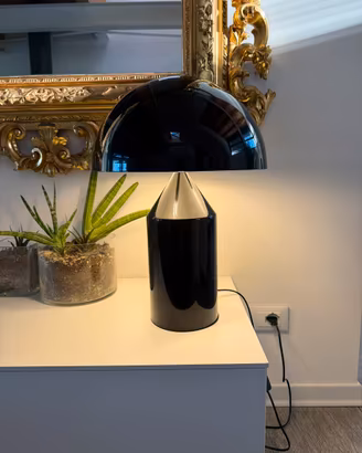 Lampada Atollo nera h 50 cm - imitazione Oluce
