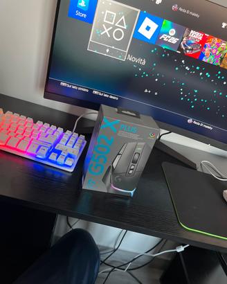 Mouse Logitech G502X plus