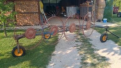 Ranghinatore a Roste con gomme nuove