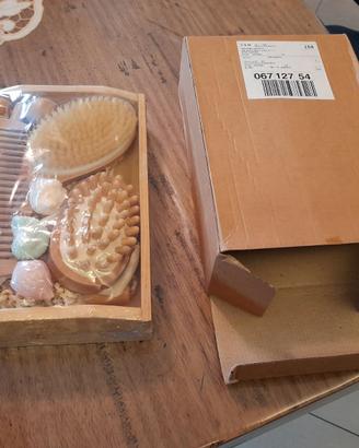 Set Benessere e Massaggio in Legno
