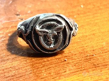Anello in argento nazista