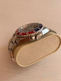 Orologio in acciaio da uomo GMT originale