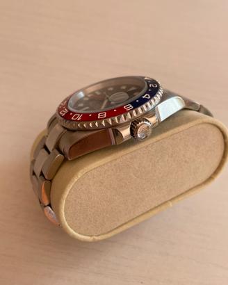 Orologio in acciaio da uomo GMT originale