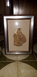 Capezzale Maria con il bambino Gesù