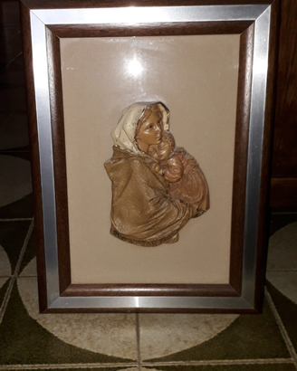 Capezzale Maria con il bambino Gesù