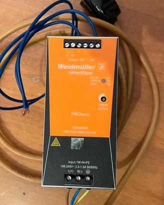 Alimentatore Weidmuller 24V 10A