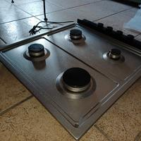 Piano cottura inox da incasso SMALVIC a gas