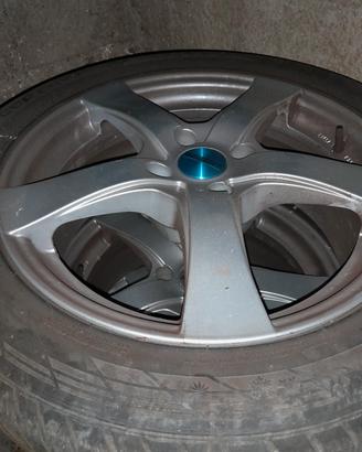 Cerchi Fiat Peugeot Zenith 17 con gomme termiche 