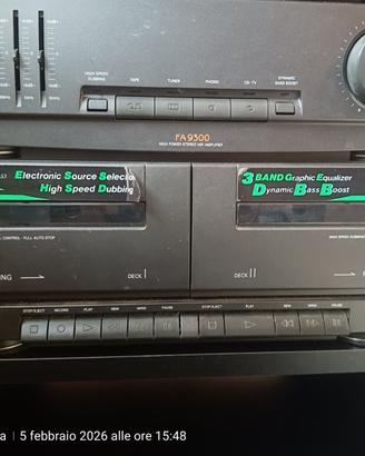 Impianto Hi-Fi Vintage PHILIPS Serie 9300 -