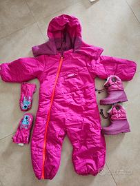 tuta da neve bambina