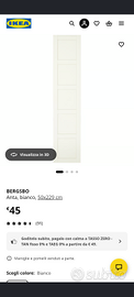 Ante armadio Ikea 50x229 solo ritiro a mano