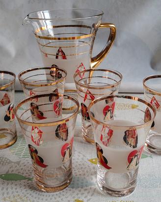 Servizio da bibita anni '50