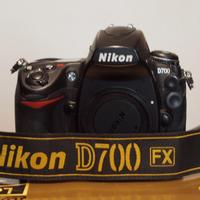 Nikon D700 con 70-200 mm f.2,8